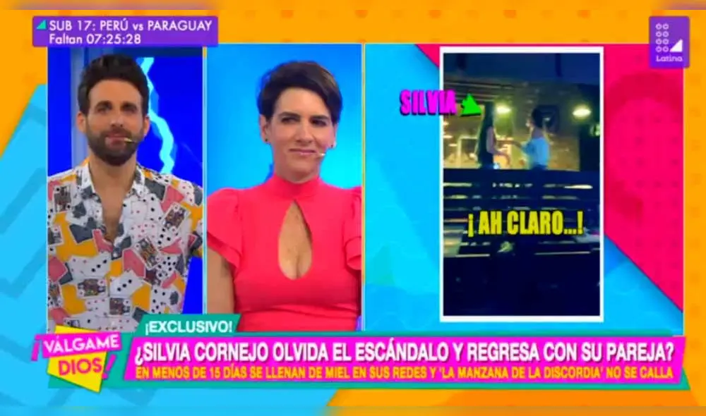Silvia Cornejo perdona a su esposo tras encontrarlo con presunta amante