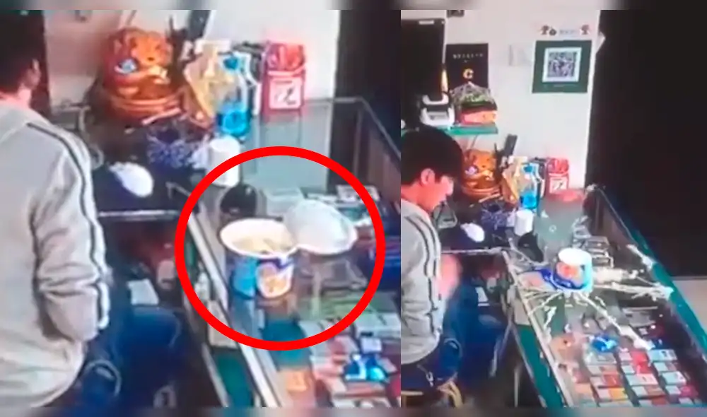 YouTube viral: cámaras captaron a plato de tallarines poseído por un ‘ente maligno’ [VIDEO] 