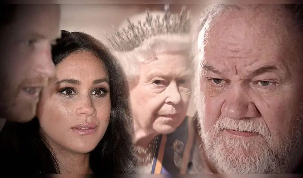 Meghan Markle y Thomas Markle