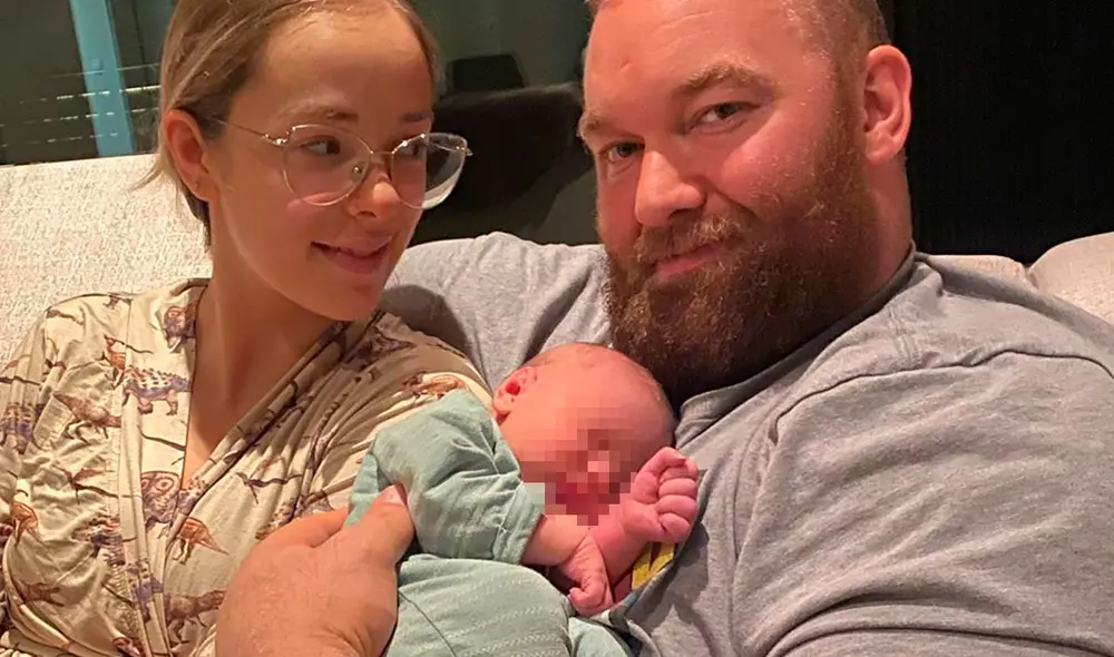 'La Montaña' de 'Juego de Tronos', Hafthor Bjornsson, se convierte en padre de un niño. Crédito: Instagram