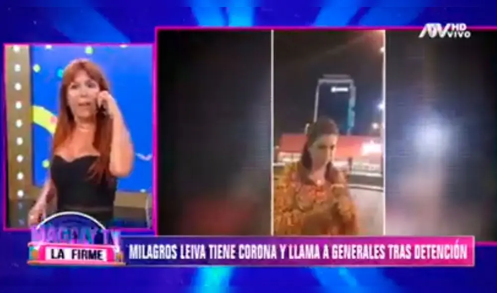 La conductora de televisión la criticó duramente por su presunto uso de influencias.