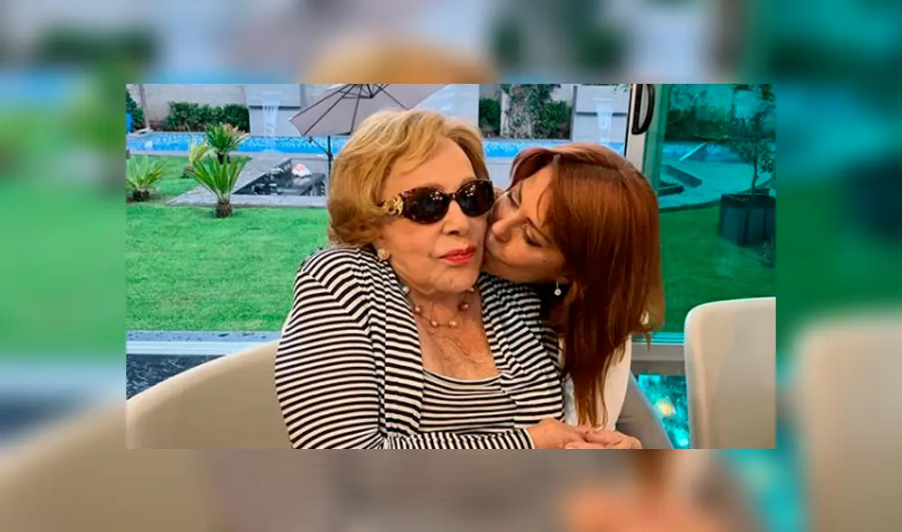 Silvia Pinal sufre desde hace unos meses serios problemas de salud luego de que le inyectaran polímeros en la cara. (FOTO: Instagram)