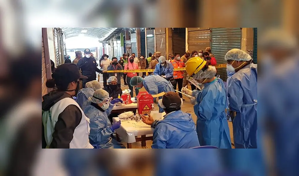 Pruebas se aplicaron a comerciantes de mercado Modelo Grau, el último sábado. Pruebas se aplicaron a comerciantes de mercado Modelo Grau, el último sábado.