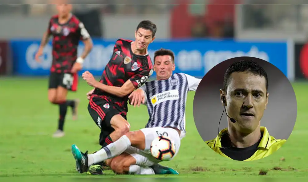 Árbitro del Alianza vs River emite informe perjudicial para los 'blanquiazules'