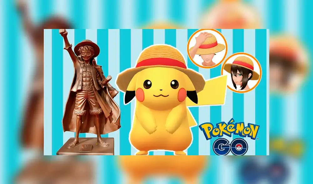 Pikachu con sombrero de paja protagoniza evento crossover de Pokémon GO y One Piece. Pikachu con sombrero de paja protagoniza evento crossover de Pokémon GO y One Piece.