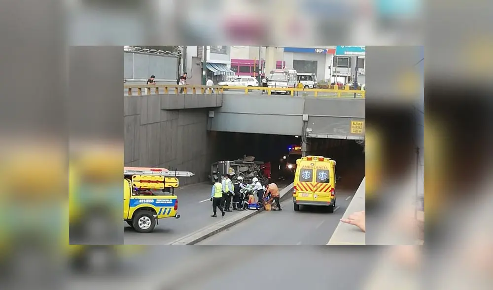 Un inspector municipal manifestó que el conductor de la camioneta se encontraba bajo los efectos del alcohol. (Foto: Difusión)