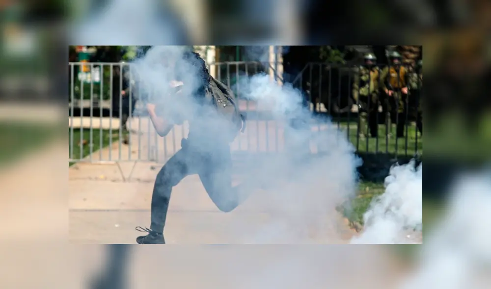 Las fotos que muestran la violencia y caos que impera en Chile. Fotos: Jorge Cerdán. Las fotos que muestran la violencia y caos que impera en Chile. Fotos: Jorge Cerdán.