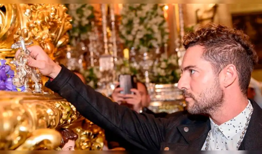 Semana Santa: David Bisbal demostró ser muy católico con este video en Instagram