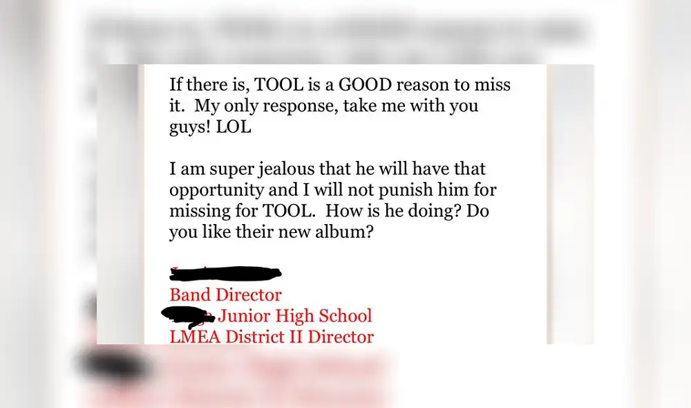 El maestro afirmó estar "celoso" del muchacho porque podrá ver a la banda del que es fanático. Foto: captura El maestro afirmó estar "celoso" del muchacho porque podrá ver a la banda del que es fanático. Foto: captura