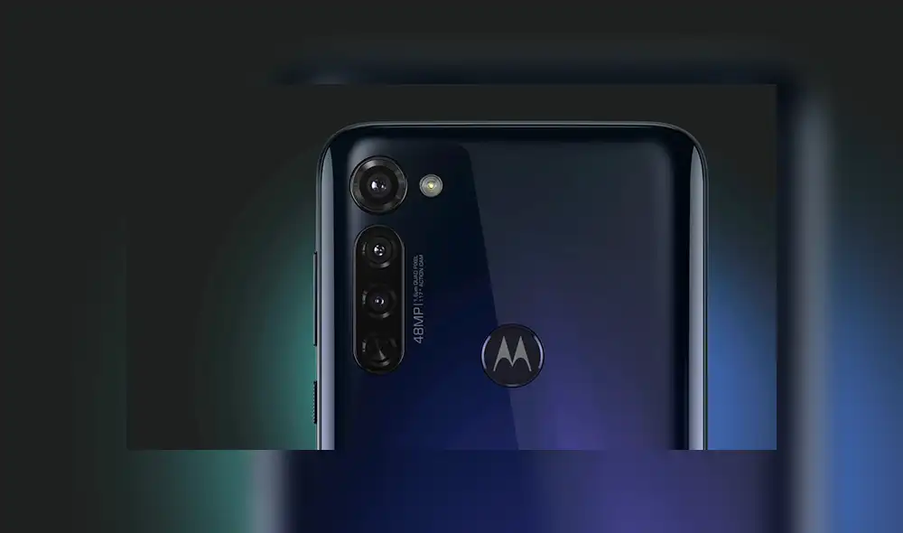 El Moto G Stylus cuenta con un sistema de triple cámara trasera de 48 MP + 16 MP + 2 MP, acompañados por un sensor ToF. El Moto G Stylus cuenta con un sistema de triple cámara trasera de 48 MP + 16 MP + 2 MP, acompañados por un sensor ToF.