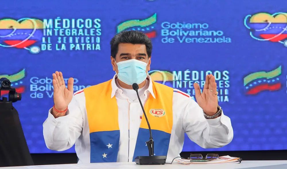 Nicolás Maduro impulsa el plan "Navidades Felices y Seguras" en Venezuela. Foto: Prensa Miraflores/EFE/referencial
