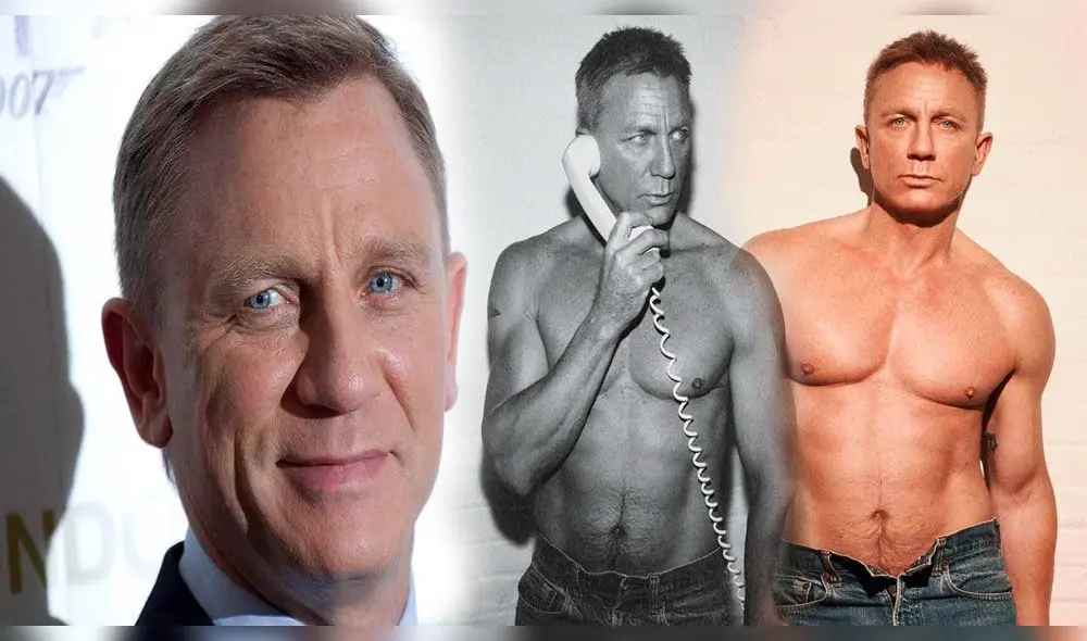 Daniel Craig, James Bond se desnuda para la revista GQ