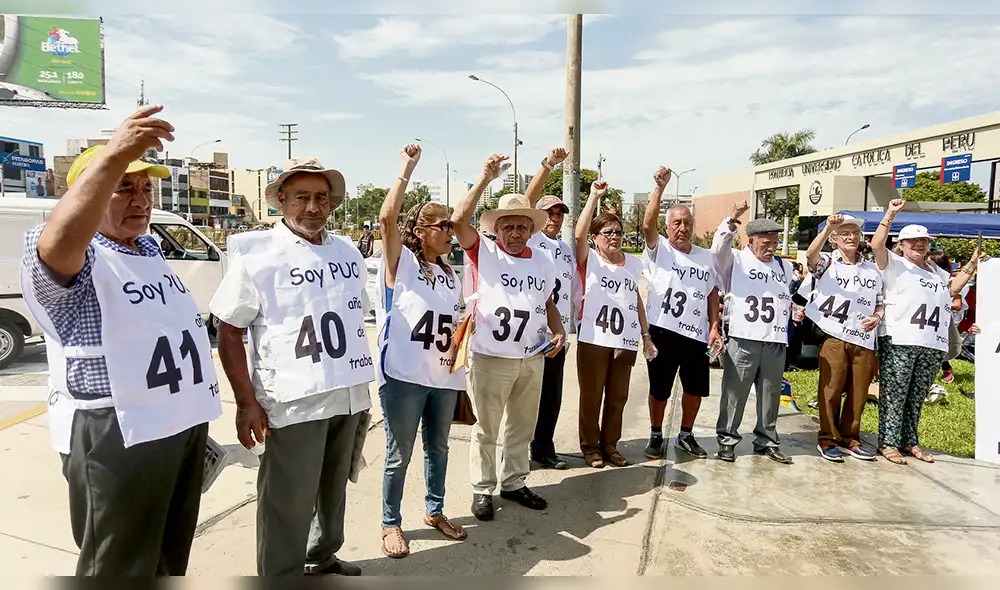 Mañana verán la restitución de beneficios para jubilados PUCP