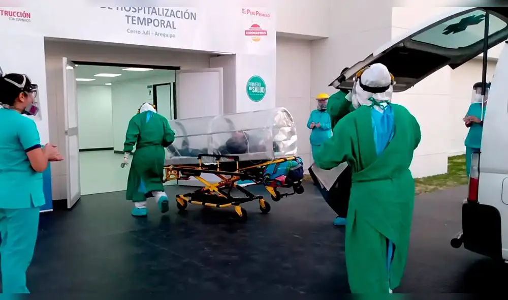 Hospital Temporal Cerro Juli fue inaugurado el último domingo.