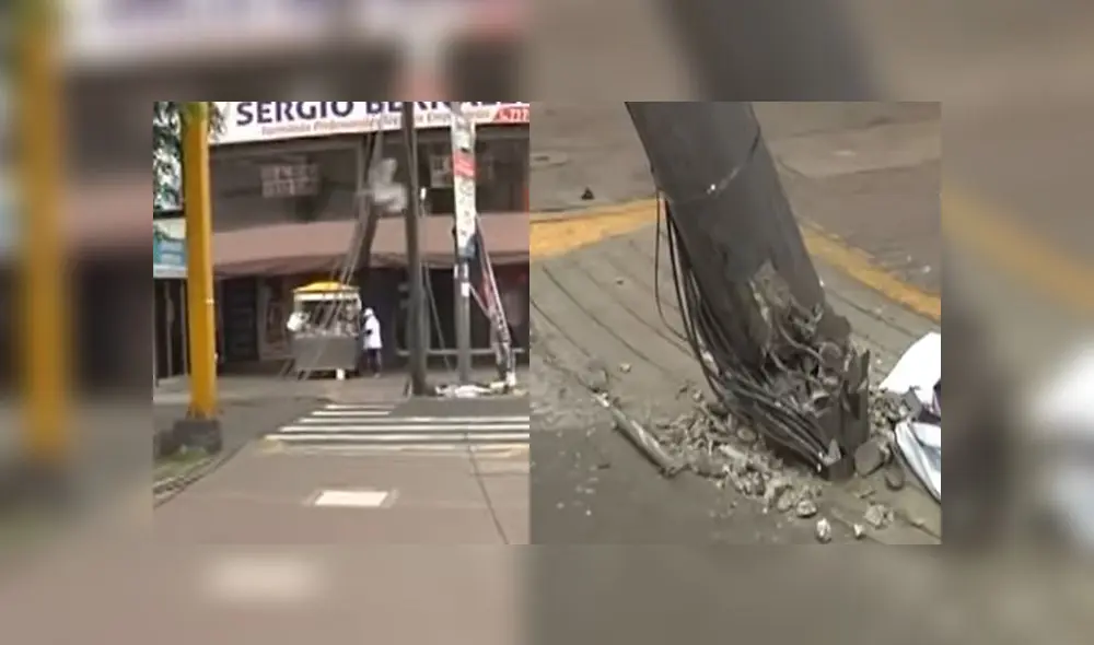 Vecinos temen que la estructura caiga. Vecinos temen que la estructura caiga.