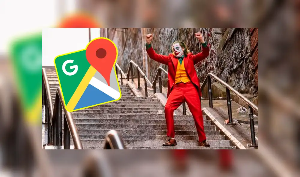 Desliza las imágenes para ver las escaleras en la que el ‘Joker’ y que fueron encontradas con Google Maps. Foto: Google.