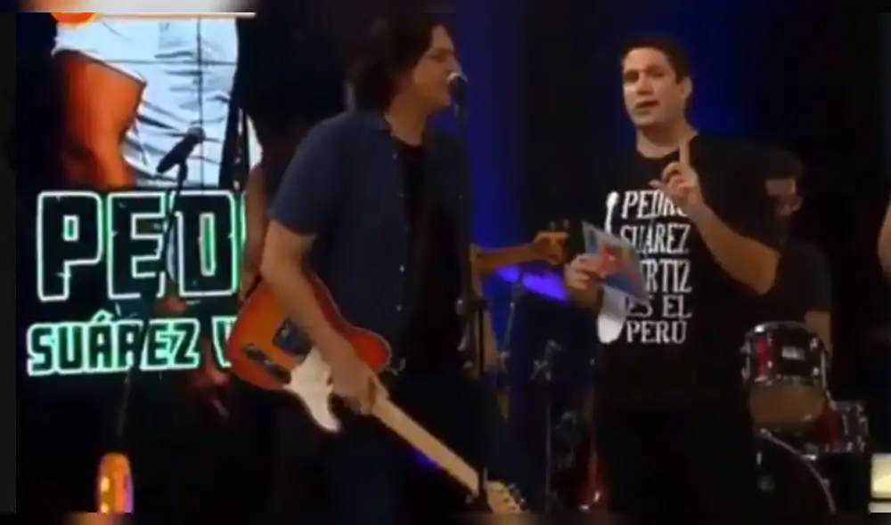 Pedro Suárez-Vértiz agradece a Paco Bazán por homenaje en ATV Pedro Suárez-Vértiz agradece a Paco Bazán por homenaje en ATV