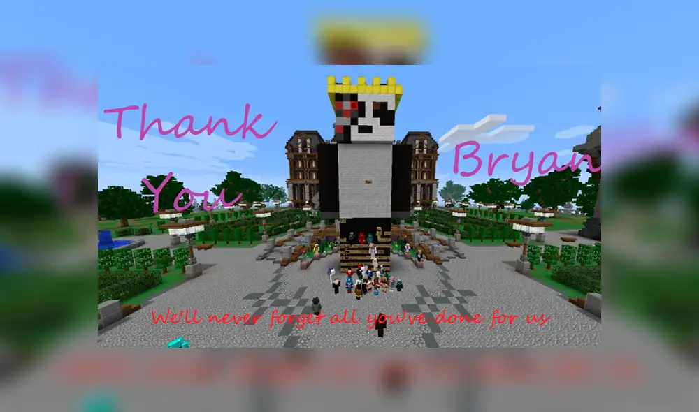 Minecraft: usuarios rinden tributo a creador de un server que falleció de cáncer [FOTOS]