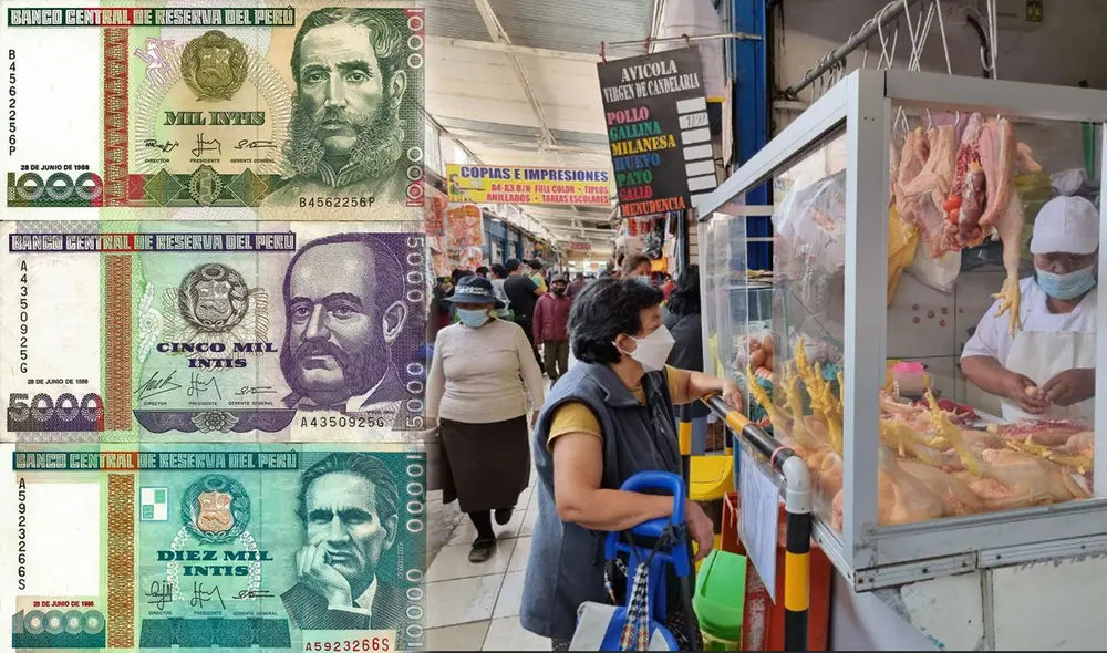 El inti fue creado por el expresidente Fernando Belaunde Terry cinco meses antes de terminar su mandato para atenuar la creciente inflación que atravesaba el sol. ​Foto: composición LR/BCR/El Popular