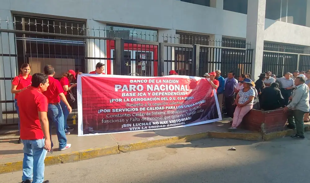 Huelga sucede a nivel nacional.
