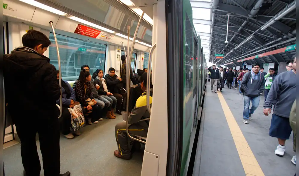 Durante el transcurso del sismo todos los trenes se detendrán y las puertas de las unidades estarán cerradas hasta que haya finalizado. (Foto: La República)