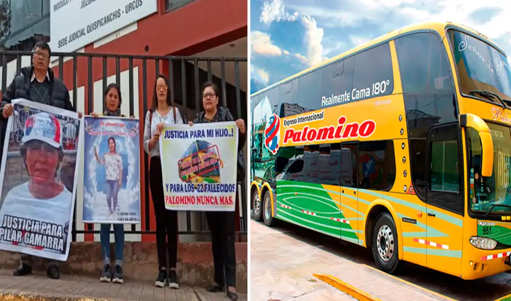 Familiares de las víctimas del accidente. Foto: composición La República Familiares de las víctimas del accidente. Foto: composición La República