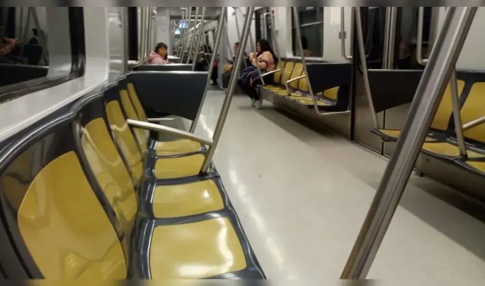 Así luce el Metro de la Ciudad de México hoy lunes 9 de marzo. (Foto: Reforma)