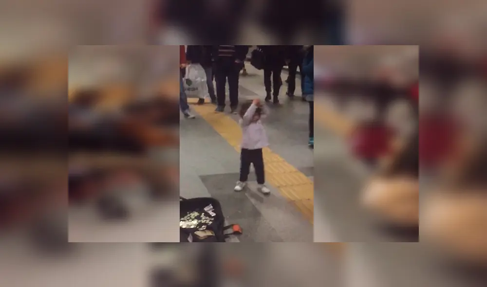 En Facebook, unos músicos interpretaron una canción sinfónica y una pequeña se emocionó con su espectáculo.