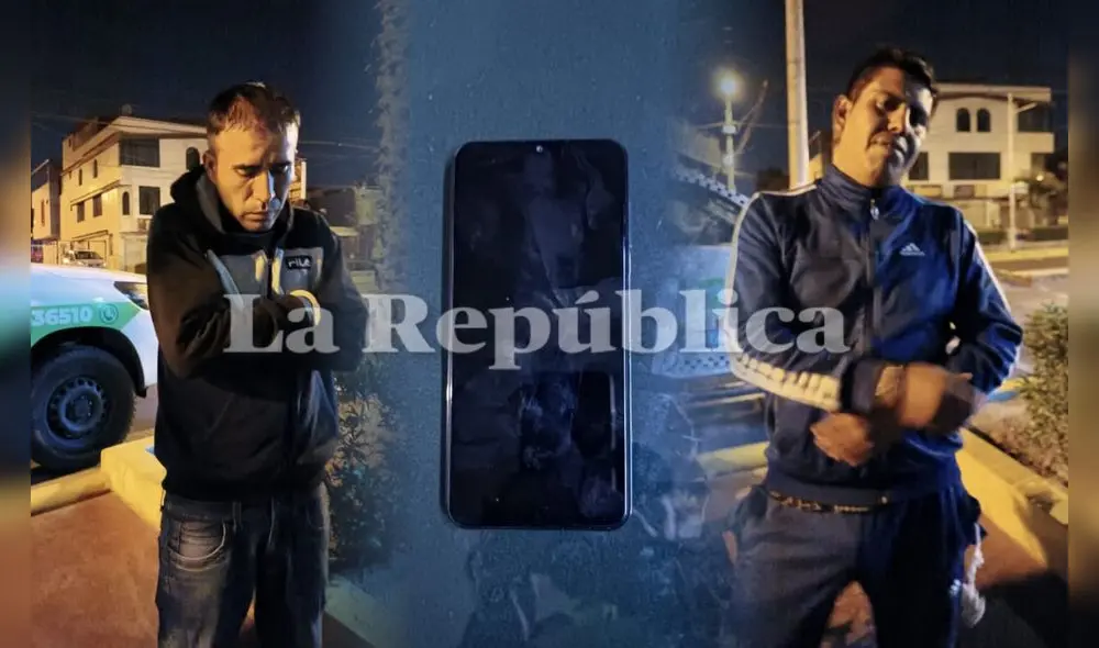 Arequipa. ex reo y su cómplice cayeron tras robo de un celular