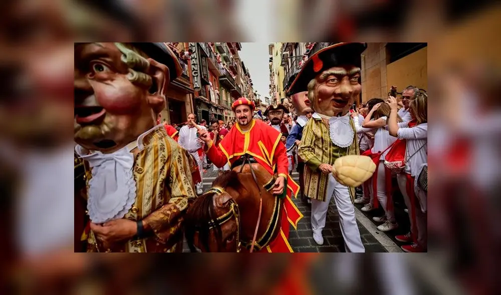 Fiesta de San Fermín. Foto: Reuters.