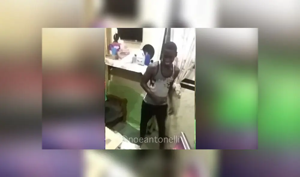 Desliza las imágenes para ver parte de la entrevista que hicieron a los africanos que bailan con ataúd. Foto: Noe Antonelli/Instagram