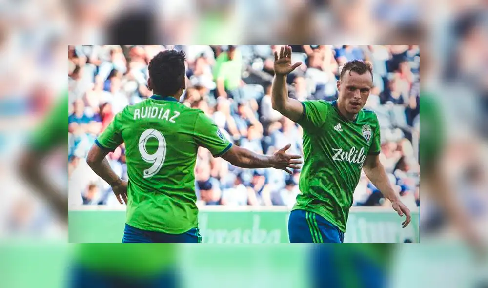 Ruidíaz anotó su quinto gol en la temporada con Seattle Sounders en la MLS [VIDEO]