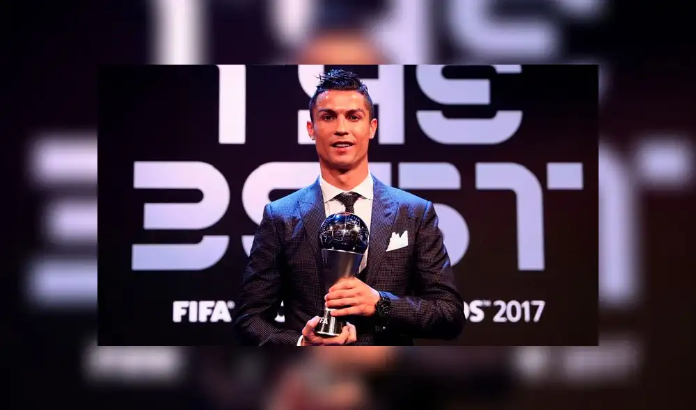 The Best 2017: Cristiano Ronaldo es elegido el mejor jugador de la temporada por la FIFA