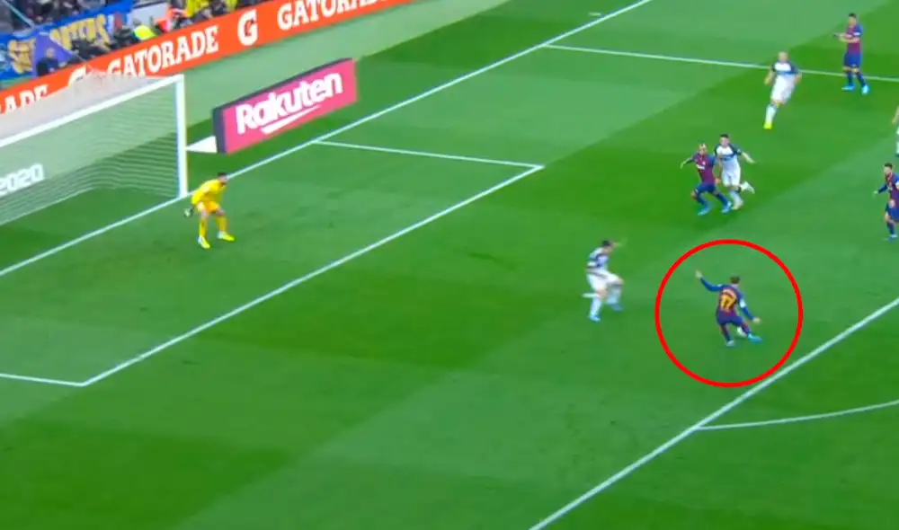 Antes del primer cuarto de hora del partido por la Liga Santander, Antoine Griezmann puso el 1-0 sobre el Alavés, luego de una asistencia de Luis Suárez en el ‘Camp Nou’.