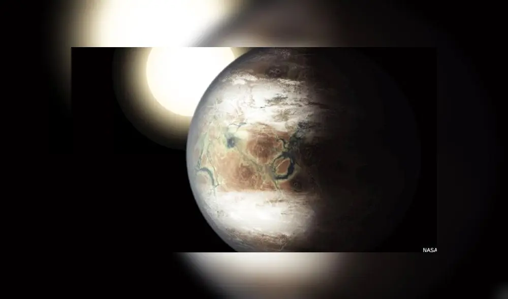 Kepler-452b es el primer planeta con un tamaño similar a la Tierra, sólo 60% más grande. Foto: BBC.
