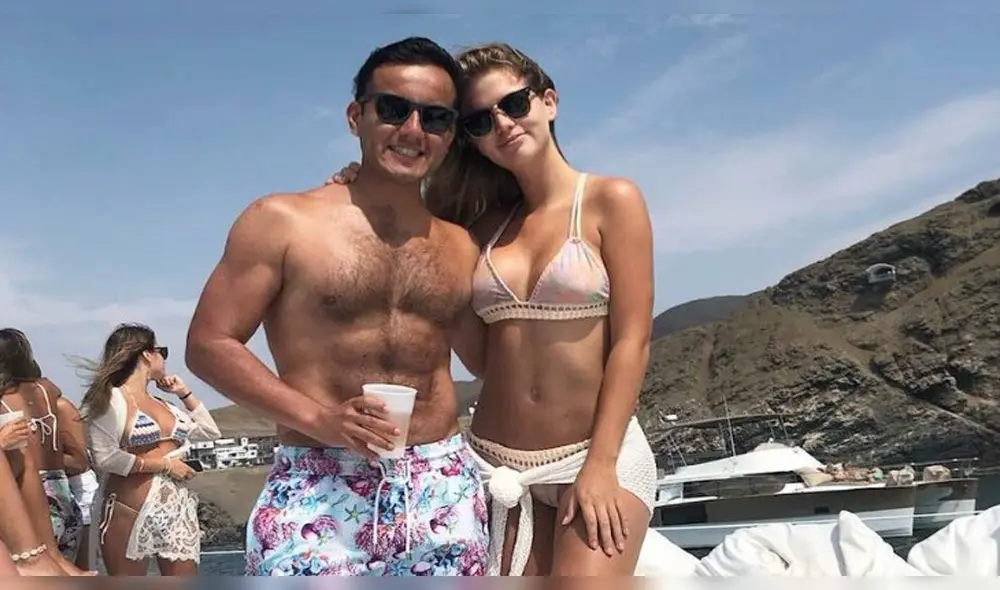 Brunella Horna y Richard Acuña disfrutan de su relación Brunella Horna y Richard Acuña disfrutan de su relación