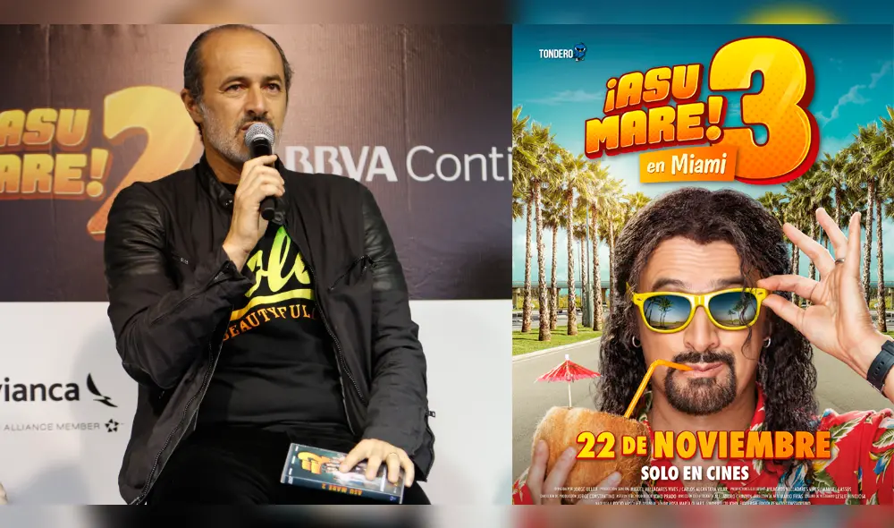 Carlos Alcántara presenta nuevo teaser de “Asu Mare 3” | VIDEO