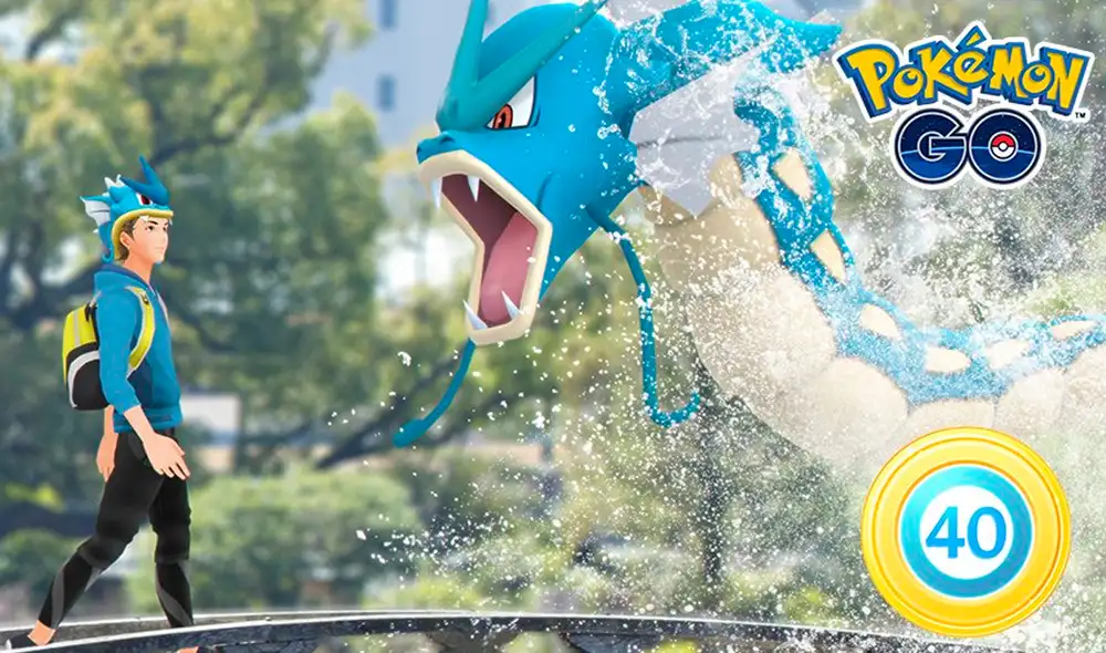 La investigación Desafío Legado 40 consta de cuatro fases con sencillas misiones y como recompensa se encuentra el gorro de Gyarados. Foto: Pokémon GO