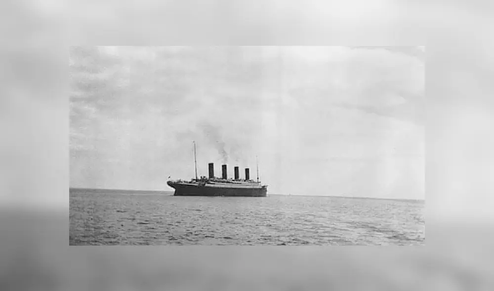 El ‘Titanic’ se hundió el 10 de abril de 1912 en el océano Atlántico al quinto día de su viaje inaugural. (FOTO: Twitter)