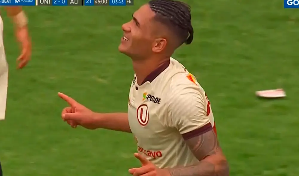 Jonathan Dos Santos le dio la victoria a Universitario marcando el 2-0 desde el punto penal. | Foto: Gol Perú