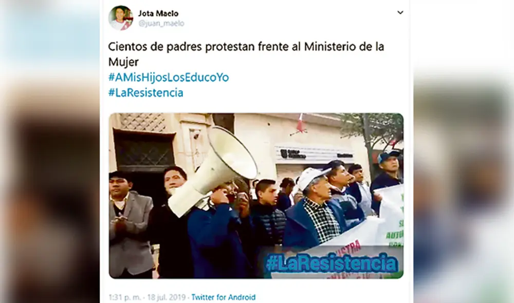 Injurias. Juan Maelo comparte sus agresiones contra Vargas Llosa, Martín Vizcarra y Gloria Montenegro.