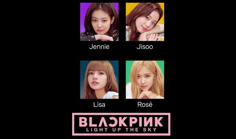 Desliza para ver más fotos de  Jennie, Jisoo, Rosé y Lisa previo al estreno de ‘BLACKPINK: Light up the sky’, el documental de Netflix. Créditos: Netflix