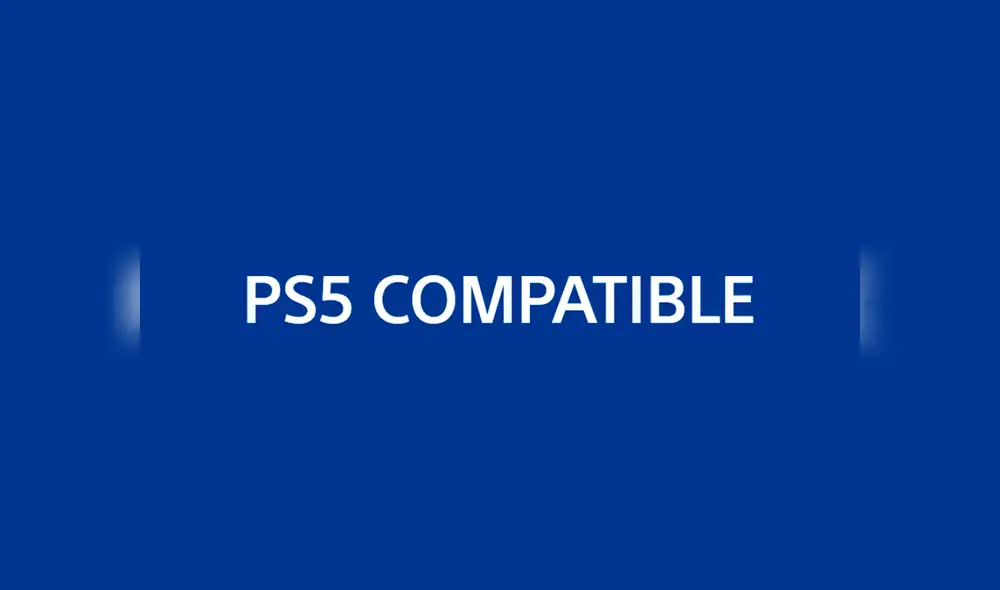 Esta sería la etiqueta que colocaría Sony en juegos y accesorios de PS4 compatibles con PS5. Foto: PlayStation.