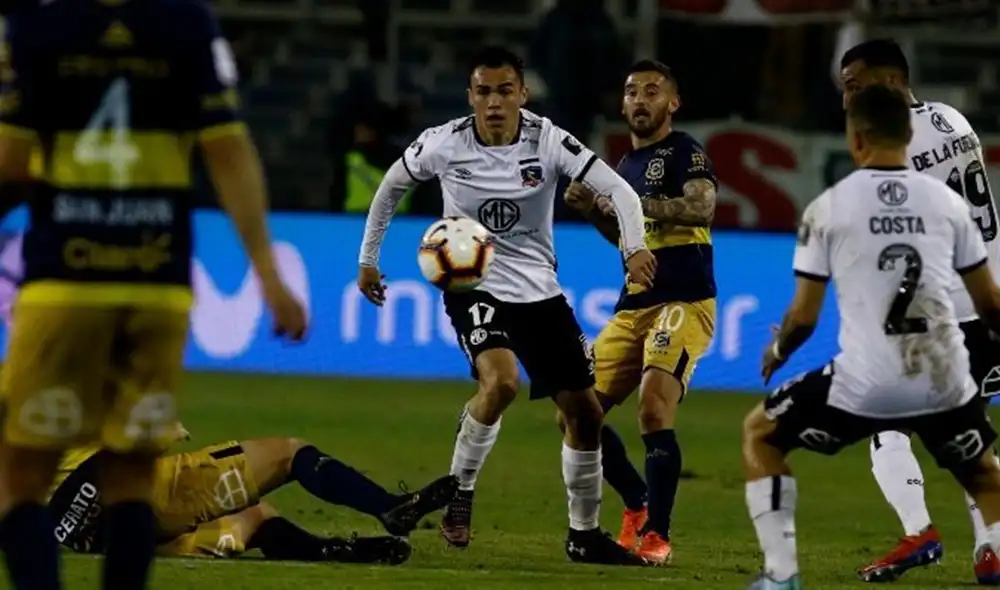 Colo Colo y Everton se enfrentan por el Campeonato Nacional de Chile. Foto: CDF