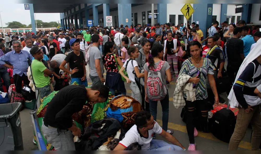 Extranjeros ingresan por nuevas rutas al país.