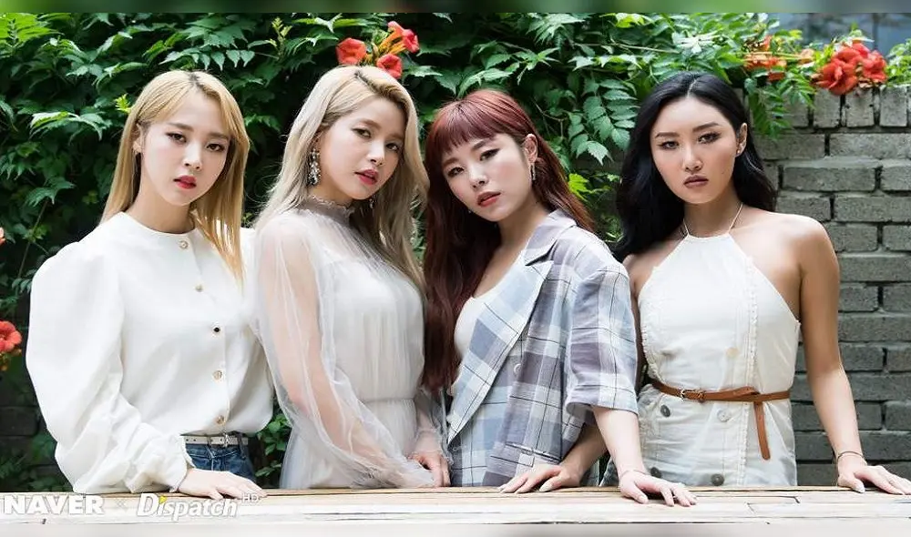 MAMAMOO es uno de los grupos femeninos más populares en la industria del K-pop
