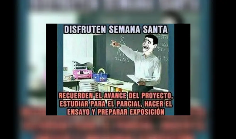 Los mejores memes en las redes sociales por el Día del Maestro. (Foto: Guioteca)