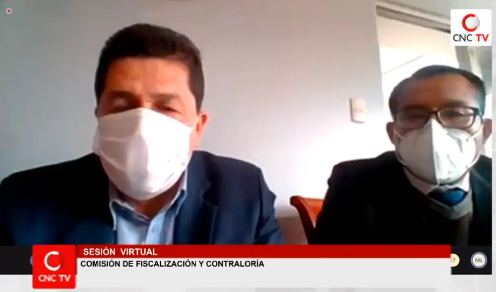 Fredy Herrera, cuñado de Martín Vizcarra, asegura que cumplió con la ley. Foto: Captura Congreso.