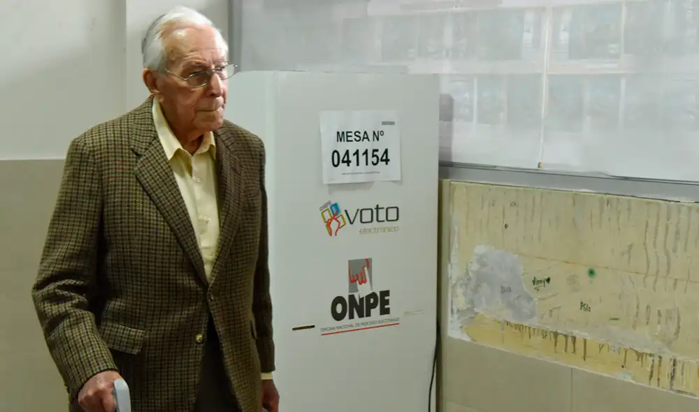 Luis Bedoya Reyes cumple 101 años en febrero. Foto: PPC.