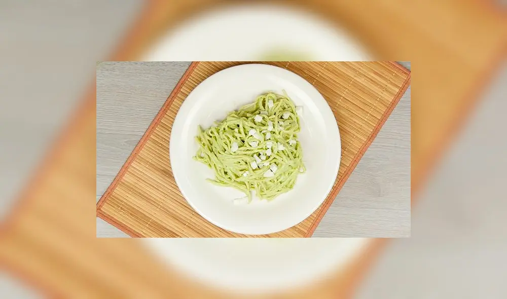 Para hipertensos: ¿Cómo preparar tallarines verdes en salsa palta?